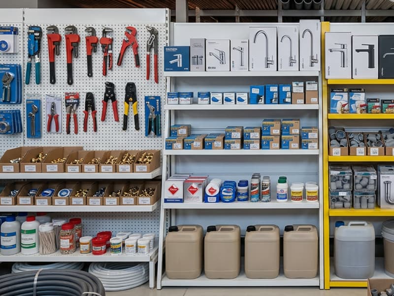 Material de fontanería en Pontedeume