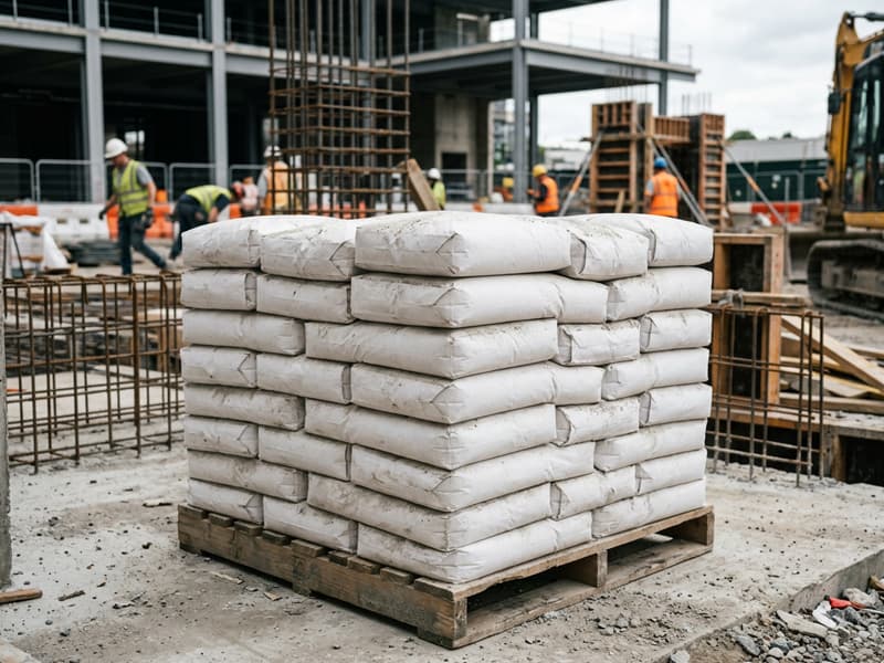 Cementos y morteros para construcción en Pontedeume